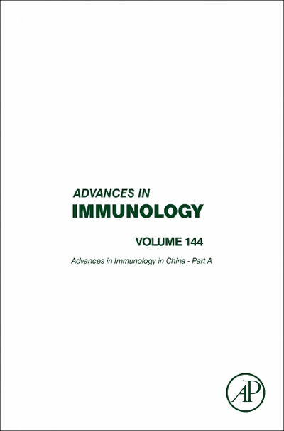 Cover for Chen Dong · Advances in Immunology in China - Part A - Advances in Immunology (Hardcover Book) (2019)