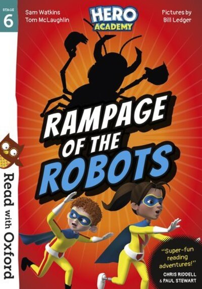 Cover for Tom McLaughlin · Read with Oxford: Stage 6: Hero Academy: Rampage of the Robots - Read with Oxford (Taschenbuch) (2020)