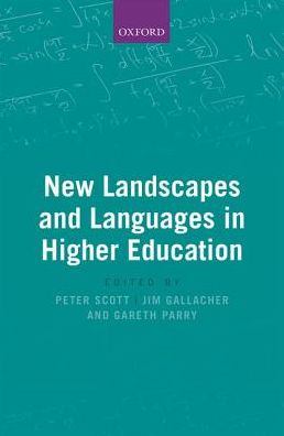 Cover for Peter Scott · New Languages and Landscapes of Higher Education (Hardcover Book) (2016)