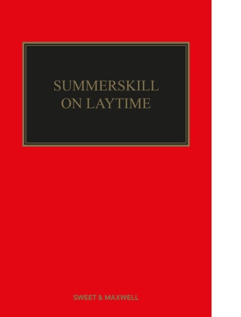 Cover for Simon Baughen · Summerskill on Laytime (Hardcover Book) (2022)