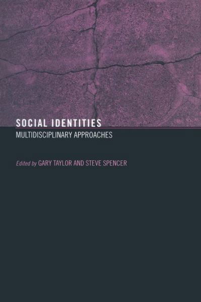 Cover for Gary Taylor · Social Identities: Multidisciplinary Approaches (Paperback Bog) (2004)