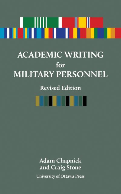 Cover for Adam Chapnick · Academic Writing for Military Personnel (Book) (2023)