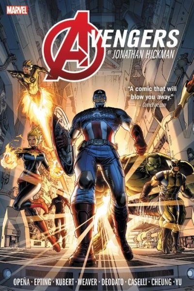 Cover for Jonathan Hickman · Avengers By Jonathan Hickman Omnibus Vol. 1 (Hardcover bog) (2017)