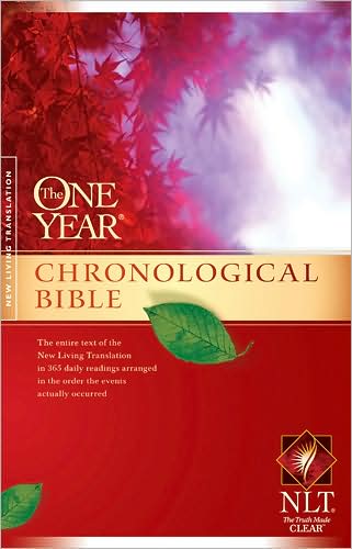 The NLT One Year Chronological Bible - Tyndale - Books - Tyndale House Publishers - 9781414314082 - September 1, 2007