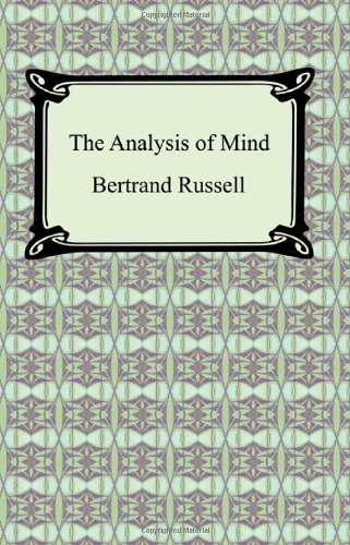 Cover for Bertrand Russell · Analysis of Mind (Paperback Bog) (2008)