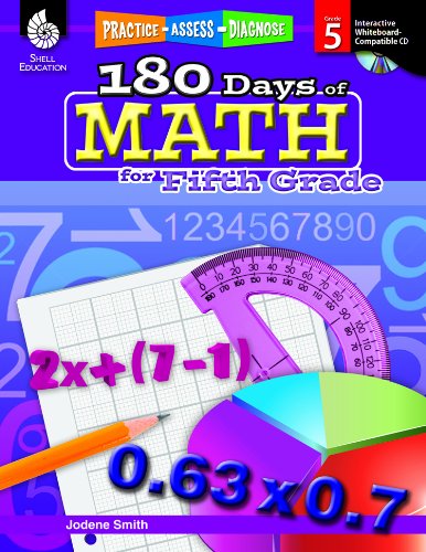 Cover for Jodene Smith · 180 Days™: Math for Fifth Grade: Practice, Assess, Diagnose - 180 Days of Practice (Paperback Book) (2011)