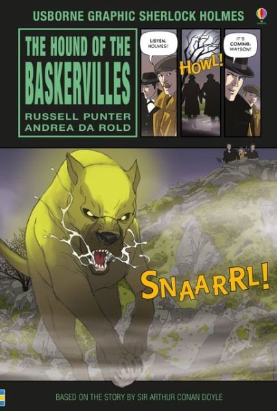 Cover for Russell Punter · Hound of the Baskervilles - Usborne Graphic Sherlock Holmes (Inbunden Bok) (2018)
