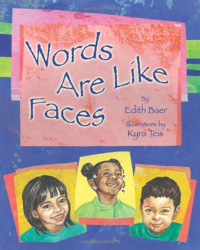 Cover for Edith Baer · Words Are Like Faces (Hardcover Book) (2007)