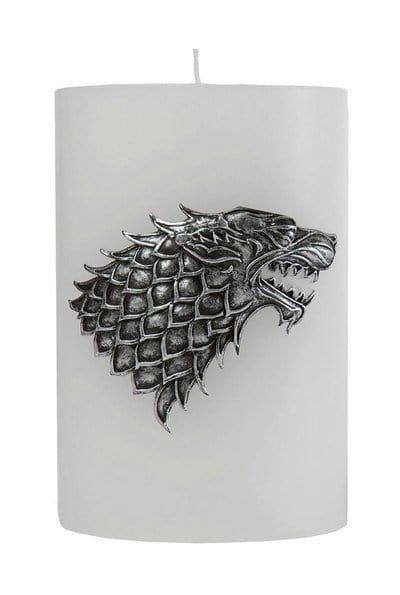 Game of Thrones House Stark Sculpted Insignia Candle - Insight Editions - Books - Insight Editions - 9781682982082 - August 15, 2018