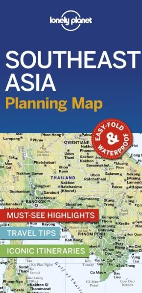 Lonely Planet Southeast Asia Planning Map - Map - Lonely Planet - Livros - Lonely Planet Global Limited - 9781788686082 - 13 de dezembro de 2019