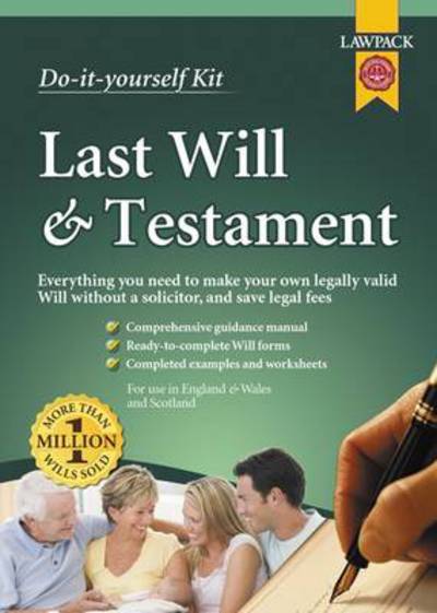 Cover for Lawpack · Last Will &amp; Testament Kit (Book) (2023)