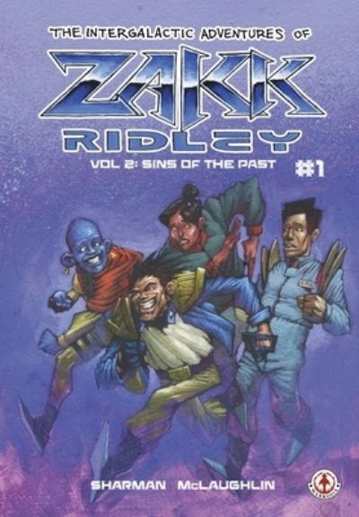 The Intergalactic Adventures Of Zakk Ridley: 2 - Ian Sharman - Bücher - Markosia Enterprises Ltd - 9781914926082 - 30. August 2021