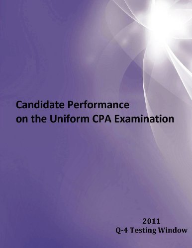 Cover for Nasba · 2011 Window Q-4 Candidate Performance on the Uniform Cpa Examination (Paperback Bog) (2012)