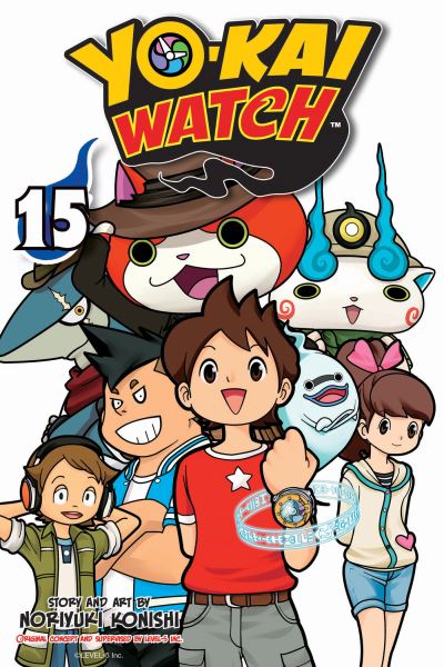 Cover for Noriyuki Konishi · YO-KAI WATCH, Vol. 15 - Yo-kai Watch (Paperback Book) (2020)