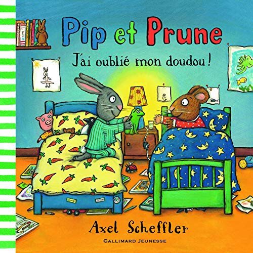 Cover for Axel Scheffler · Pip et Prune / J'ai oublie mon doudou (Hardcover Book) (2018)