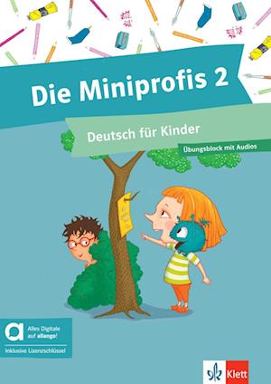 Cover for Angelika Lundquist-Mog · Die Miniprofis 2 - Practice Book (Hybrid Edition Allango) (Paperback Book) (2024)