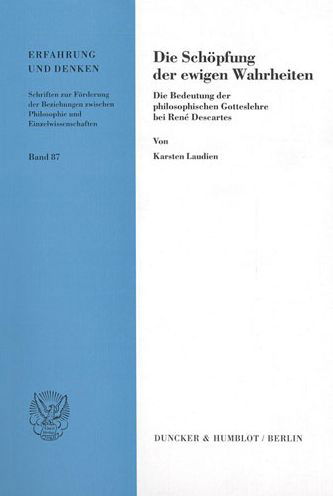 Cover for Laudien · Die Schöpfung der ewigen Wahrhe (Book) (2001)