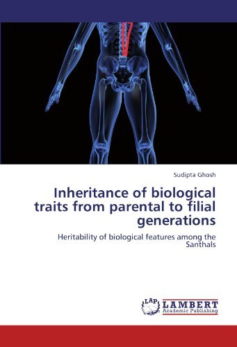 Cover for Sudipta Ghosh · Inheritance of Biological Traits from Parental to Filial Generations: Heritability of Biological Features Among the Santhals (Pocketbok) (2012)