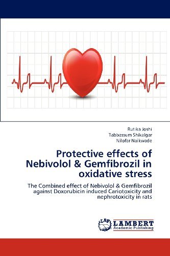 Protective Effects of Nebivolol & Gemfibrozil in Oxidative Stress: the Combined Effect of Nebivolol & Gemfibrozil Against Doxorubicin Induced Cariotoxicity and Nephrotoxicity in Rats - Nilofar Naikwade - Kirjat - LAP LAMBERT Academic Publishing - 9783659182082 - torstai 26. heinäkuuta 2012