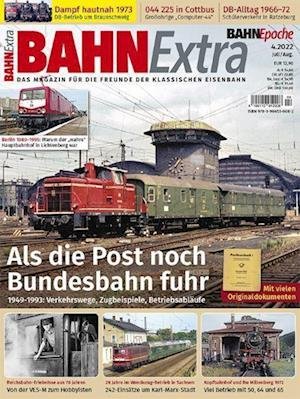 Cover for Als die Post noch Bundesbahn fuhr (Book) (2022)