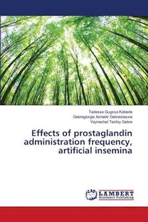 Cover for Kebede · Effects of prostaglandin adminis (Book) (2018)