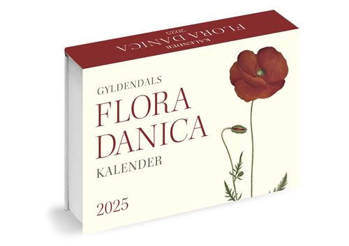 Cover for Gyldendal · Flora Danica-kalender 2025 (Bound Book) [1e uitgave] (2024)