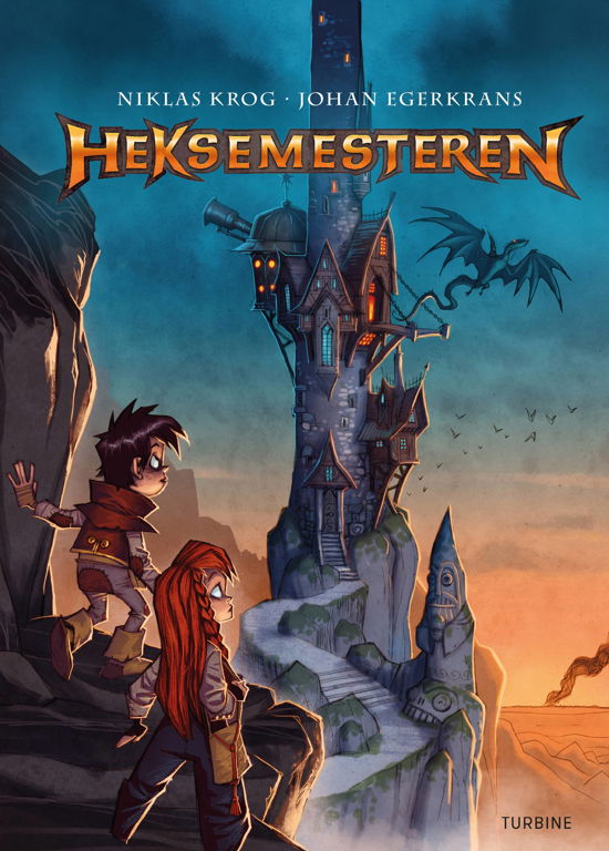 Cover for Niklas Krog &amp; Johan Egerkrans · Heksemesteren (Hardcover Book) [1e uitgave] (2017)