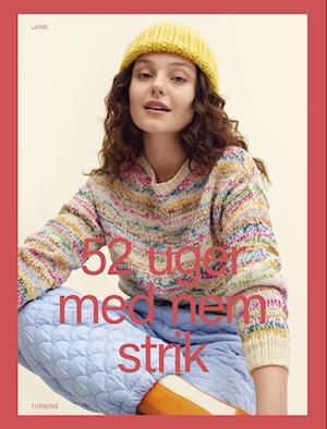 Cover for 52 uger med nem strik (Hardcover Book) [1.º edición] (2023)