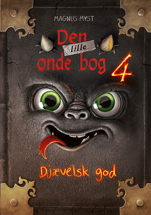 Cover for Magnus Myst · Den lille onde bog 4: Djævelsk god! (Bound Book) [1º edição] (2022)
