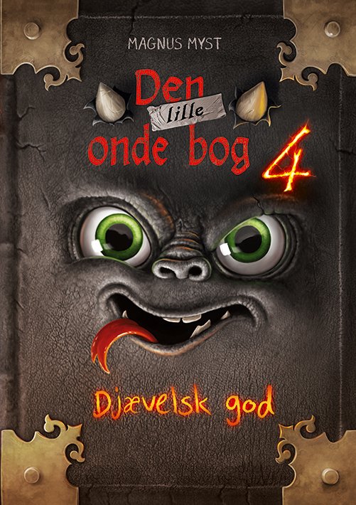 Cover for Magnus Myst · Den lille onde bog 4: Djævelsk god! (Innbunden bok) [1. utgave] (2022)