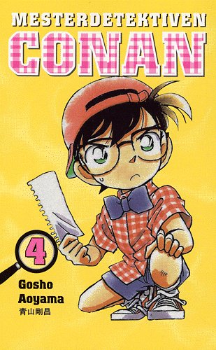 Cover for Gosho Aoyama · Mangaserie., 4: Mesterdetektiven Conan (Sewn Spine Book) [1st edition] (2004)