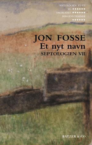 Cover for Jon Fosse · Septologien VII (Sewn Spine Book) [1st edition] (2021)