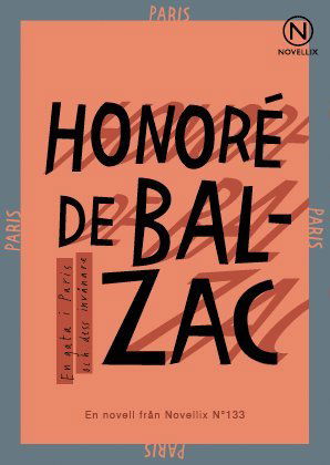 Cover for Honoré de Balzac · En gata i Paris och dess invånare (Book) (2019)