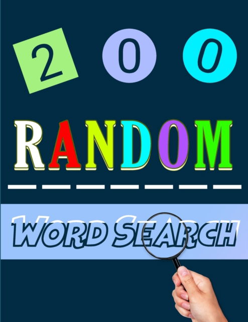 Cover for Deeasy Books · 200 Random Word Search (Paperback Book) (2021)