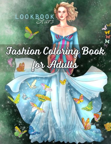 Cover for Lookbook Stars · Fashion Coloring Book for Adults (Paperback Book) (2020)