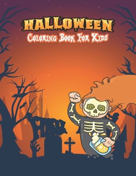 Halloween Coloring Book For Kids - Ssr Press - Bøger - Independently Published - 9798688027082 - 19. september 2020