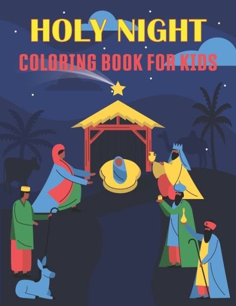 Cover for Rr Publications · Holy Night Coloring Book For Kids (Pocketbok) (2021)
