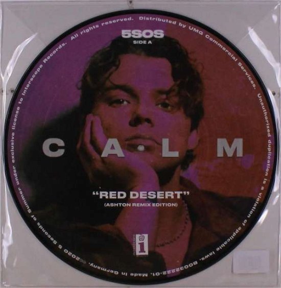 Cover for 5 Seconds of Summer · Calm (Ashton Remix Track Picture Disc) (LP) (2021)