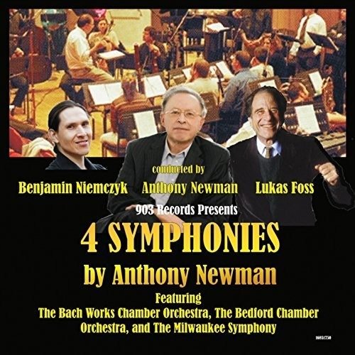 Cover for Anthony Newman · 4 Symphonies (CD) (2016)
