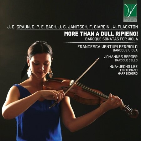 Cover for Venturi Ferriolo, Francesca / Berger, Johannes / Lee, Hwa-jeong · More Than a Dull Ripieno! (CD) (2020)