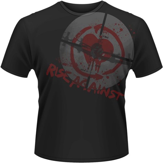Cover for Rise Against · Locked on Black (T-shirt) [size S] (2013)