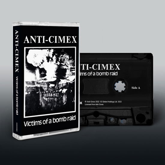 Cover for Anti Cimex · Victims Of A Bomb Raid 1982-1984 (MC) (Cassette) (2022)