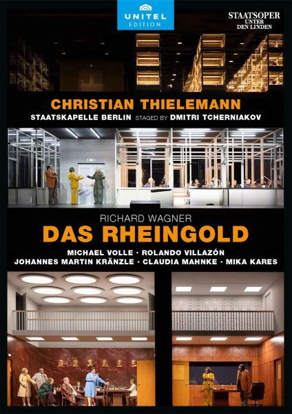 Cover for Wagner / Thielemann / Tcherniakov · Das Rheingold (DVD) (2024)