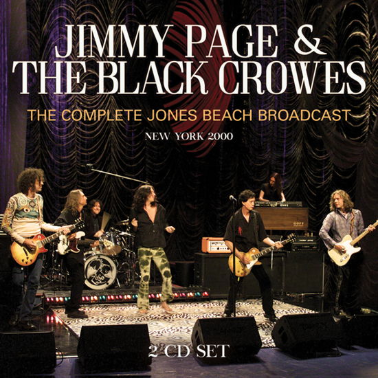 Cover for Jimmy Page &amp; the Black Crowes · The Complete Jones Beach Broadcast (CD) (2022)