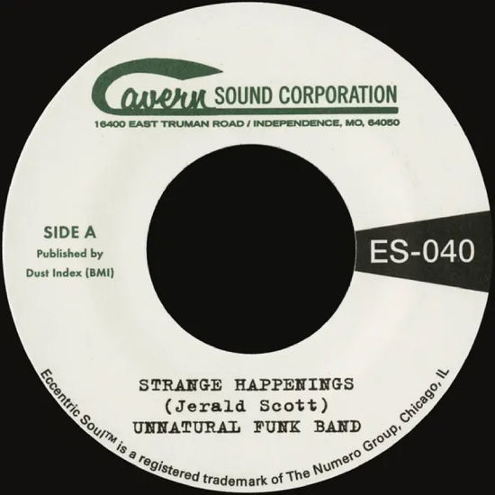 Unnatural Funk Band · Strange Happenings B/w Living in the Past (Ltd Natural Grass Vinyl) (7") (2024)