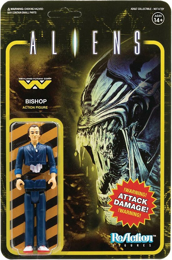 Aliens Reaction Figure - Bishop - Aliens - Merchandise - SUPER 7 - 0840049800083 - December 15, 2020