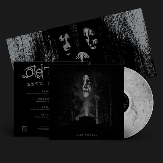 Cover for Old Tower · Grim Alchemy (Clear Black Smoke Vinyl) (LP) (2021)