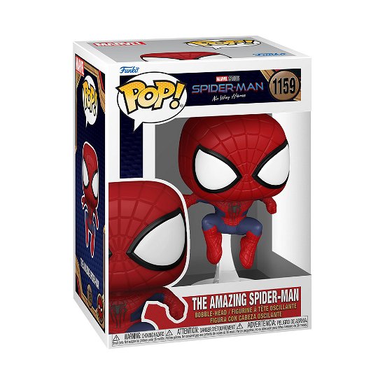 Spider-man: No Way Home S3- Leaping Sm3 - Funko Pop! Marvel: - Produtos - Funko - 0889698676083 - 7 de fevereiro de 2023