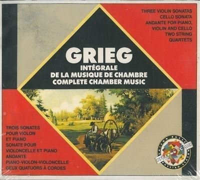 Cover for Edvard Grieg  · Integrale De La Musique De Chambre (CD)