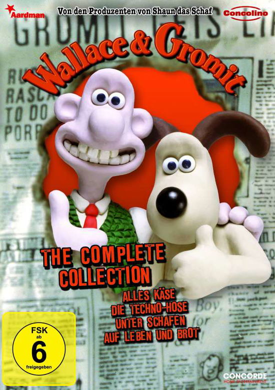 Wallace & Gromit-the Complete Collection - V/A - Movies - Aktion Concorde - 4010324018083 - January 15, 2015